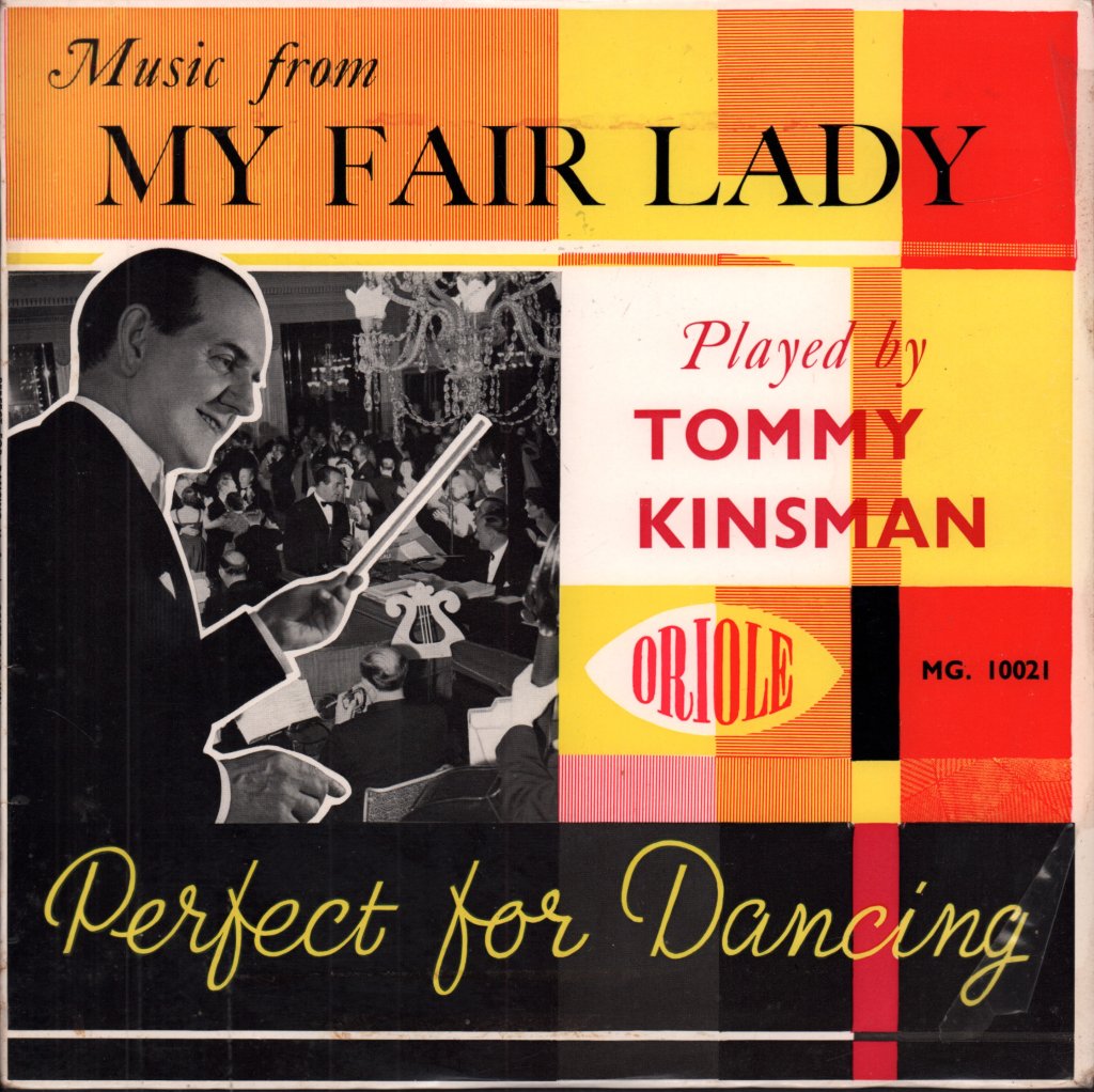 Tommy Kinsman And His Band - Perfect for Dancing no.5 Music from My Fair Lady - 10 Inch