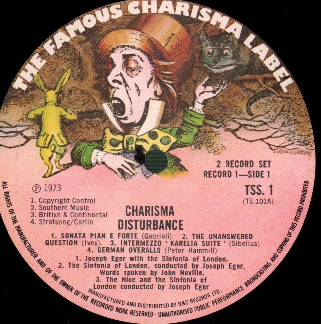 Various Artists - Charisma Disturbance - Double Lp