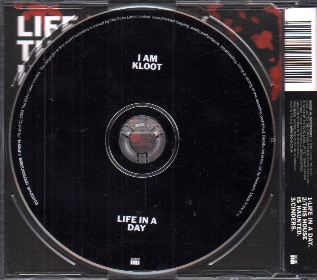 I Am Kloot - Life In A Day - Cd