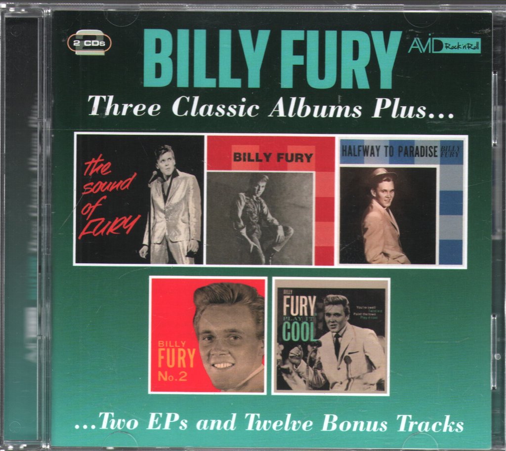 Billy Fury - Three Classic Albums Plus... - Double Cd