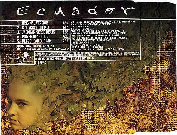 sash featuring rodriguez - Ecuador - Cd