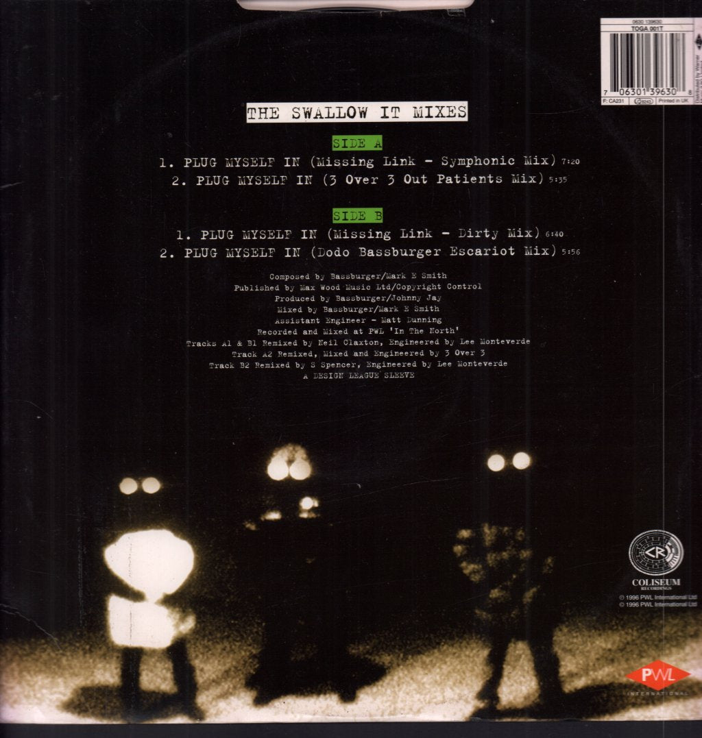 D.o.s.e. Featuring Mark E Smith - Plug Myself In - 12 Inch