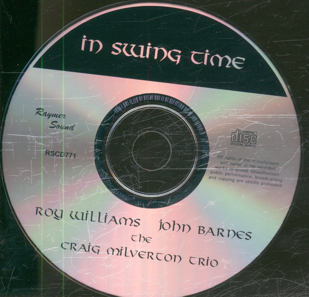 Roy Williams John Barnes Craig Malverton Trio - In Swing Time - Cd