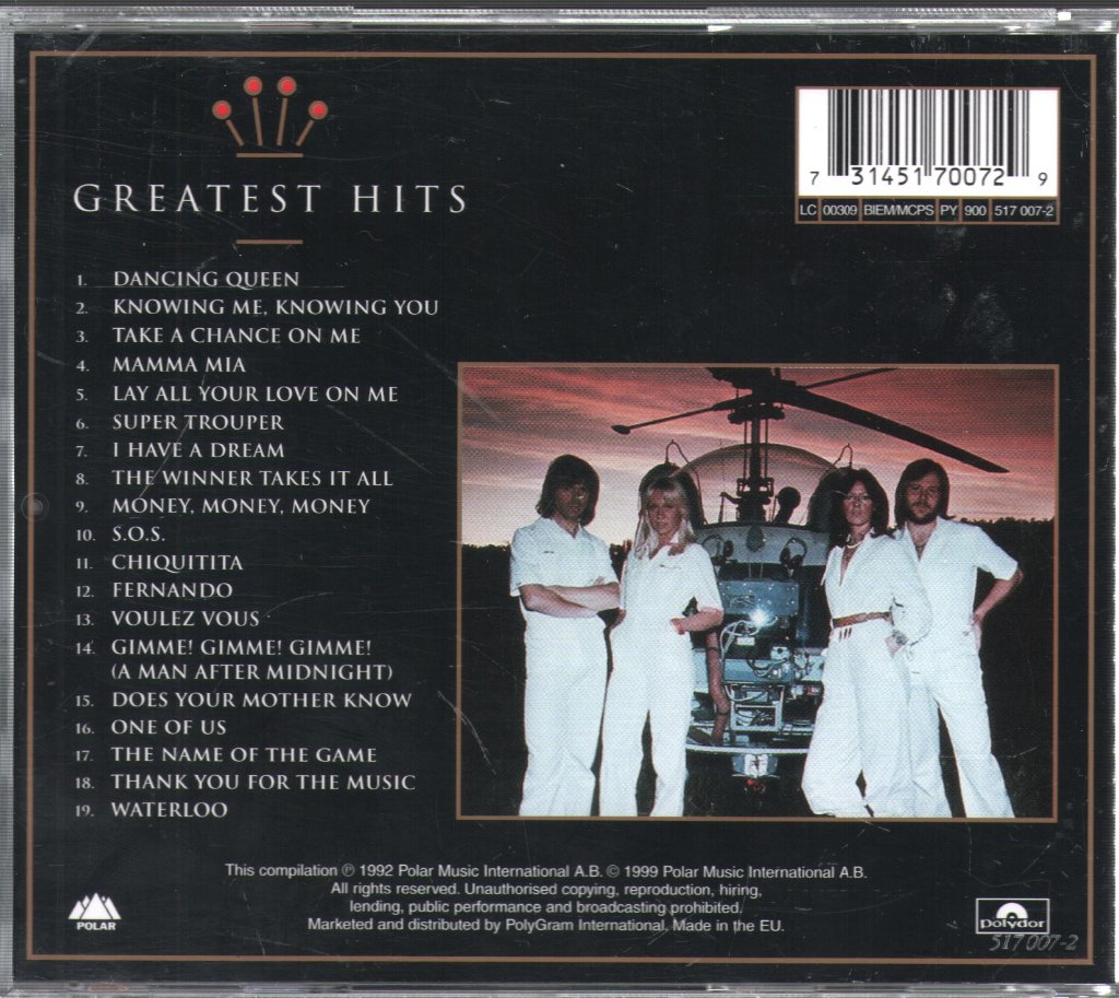 ABBA - Gold - Cd