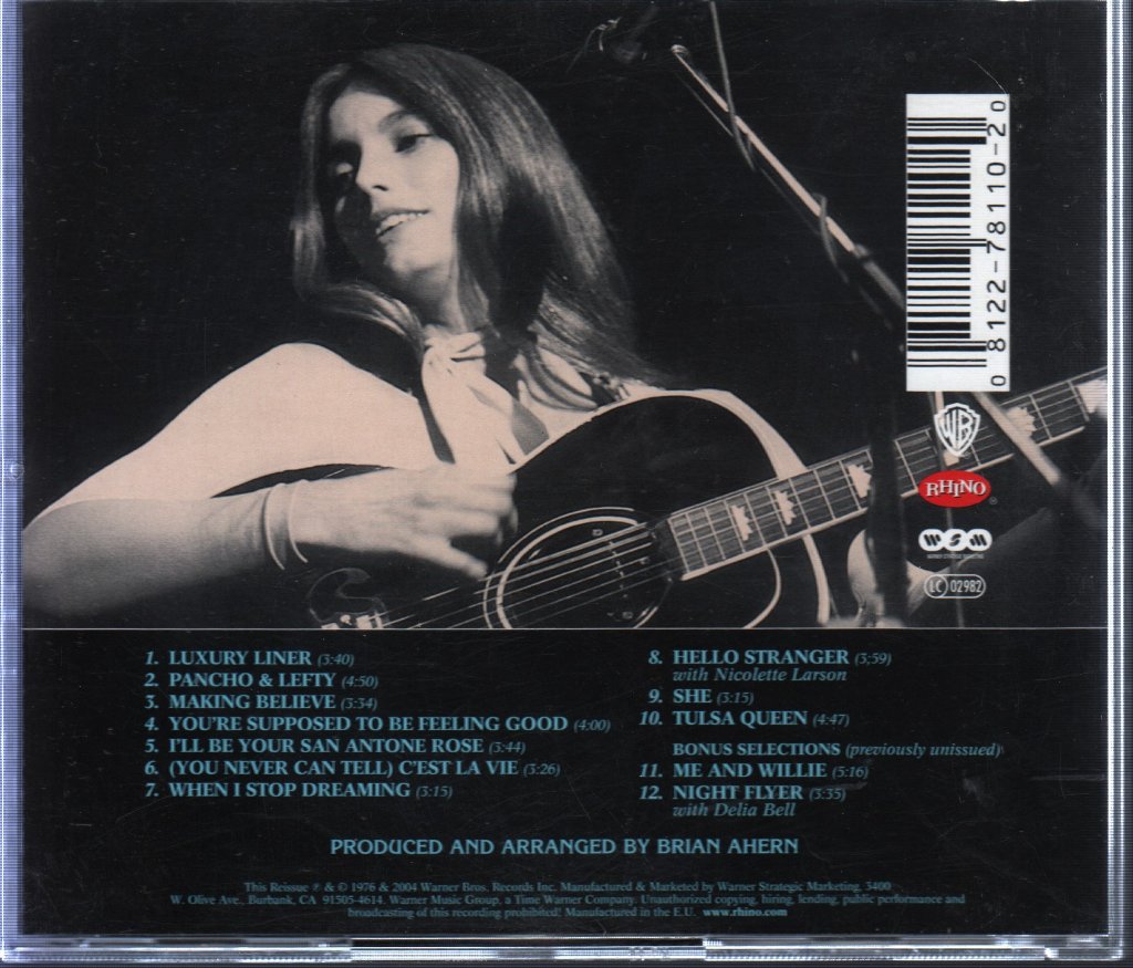 Emmylou Harris - Luxury Liner - Cd