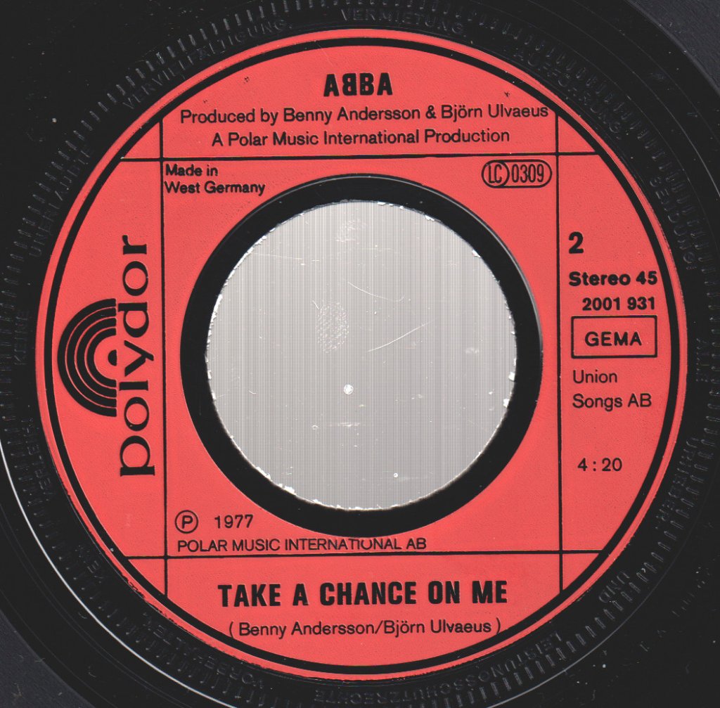 ABBA - I Have A Dream - 7 Inch