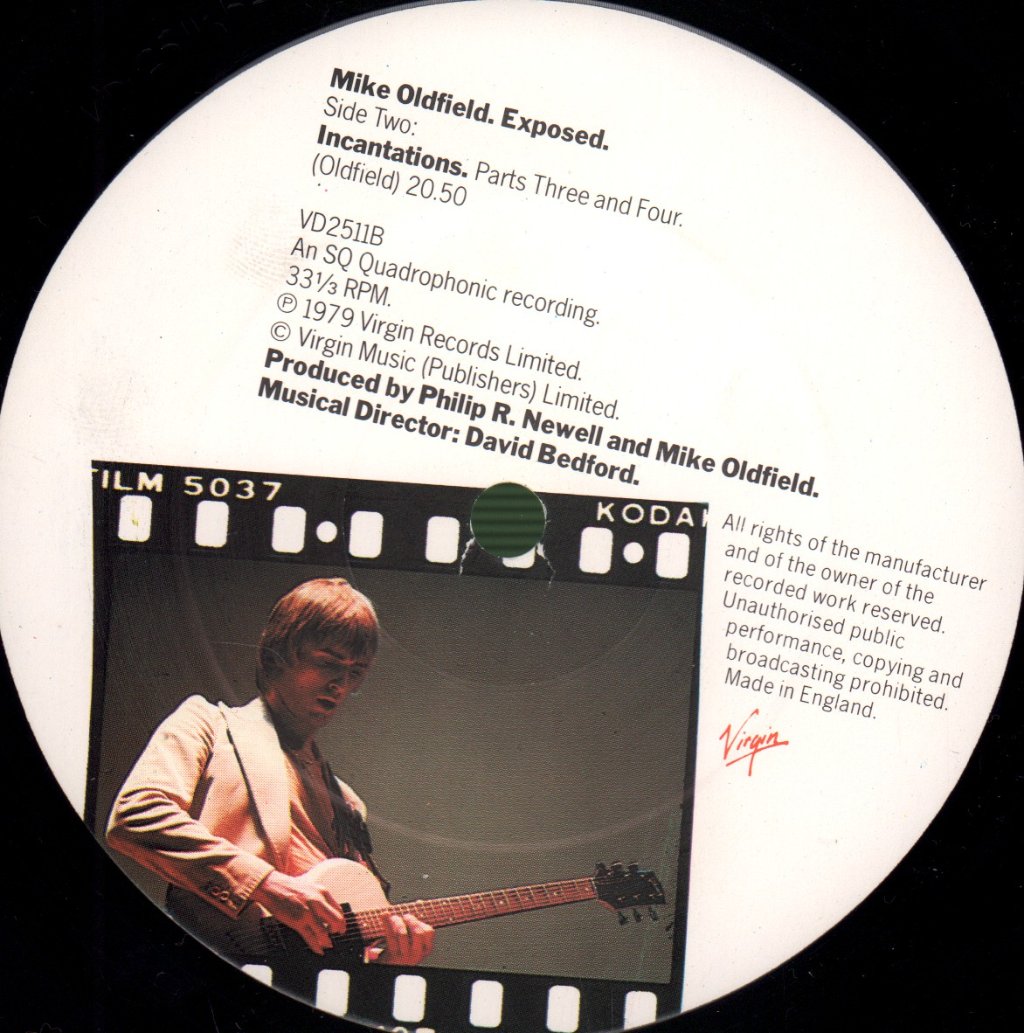 Mike Oldfield - Exposed - Double Lp