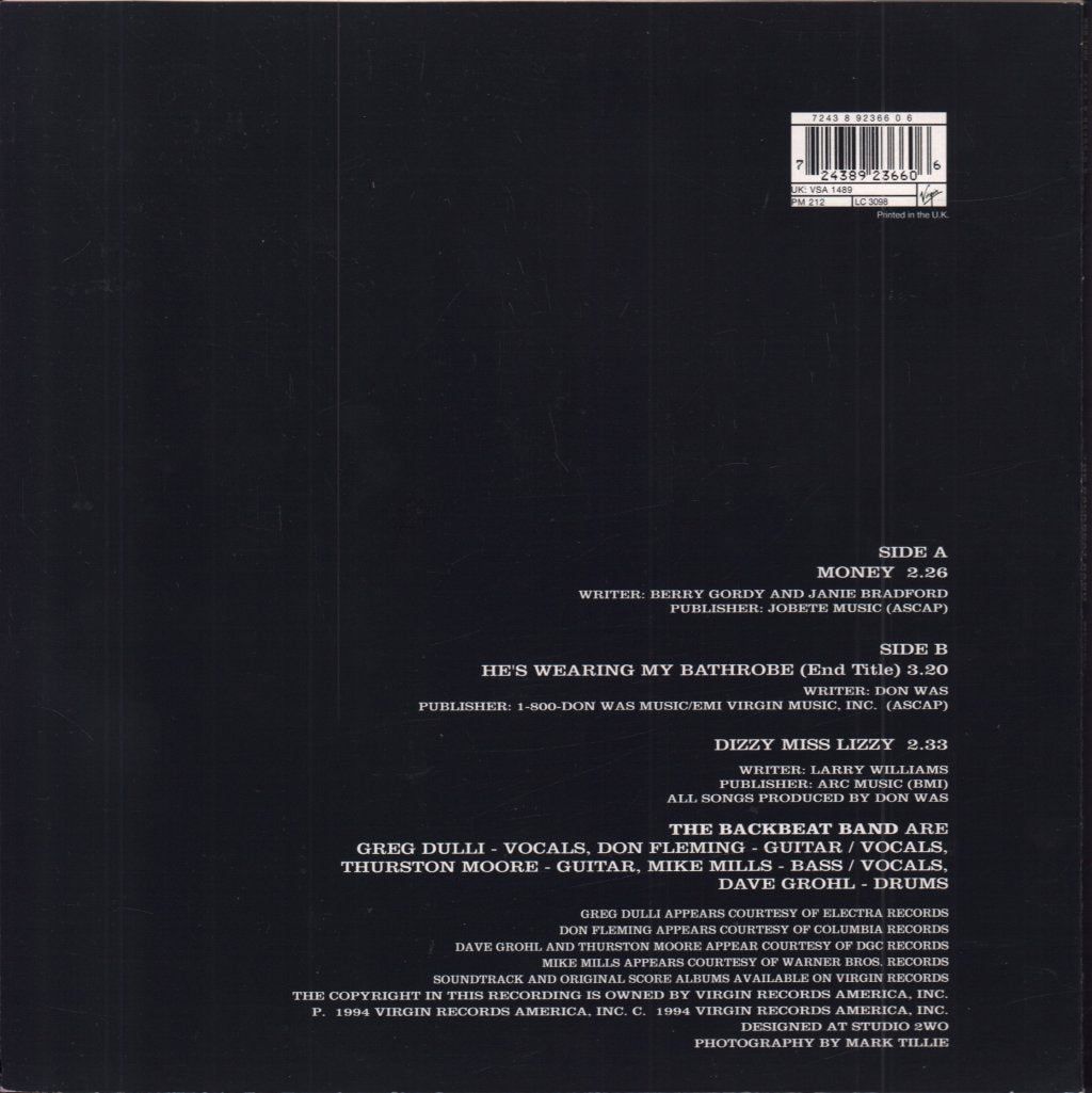 Backbeat Band - Money - 10 Inch