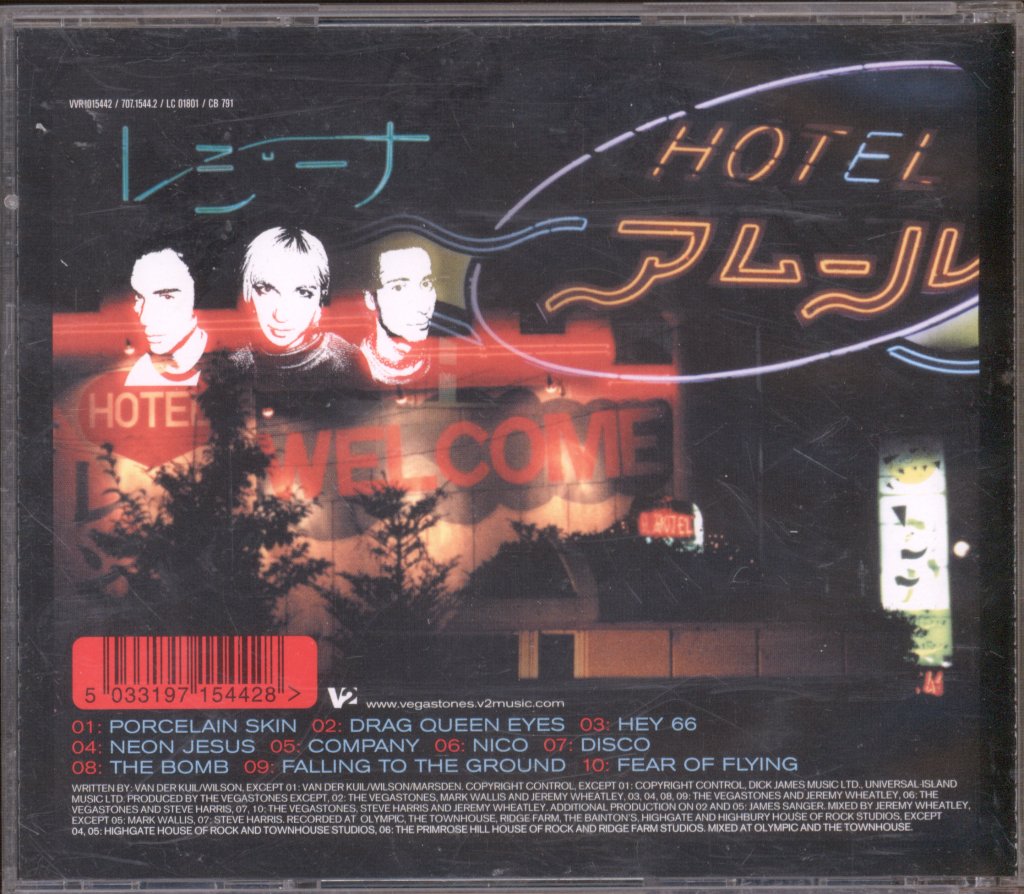 Vegastones - Love Hotel - Cd