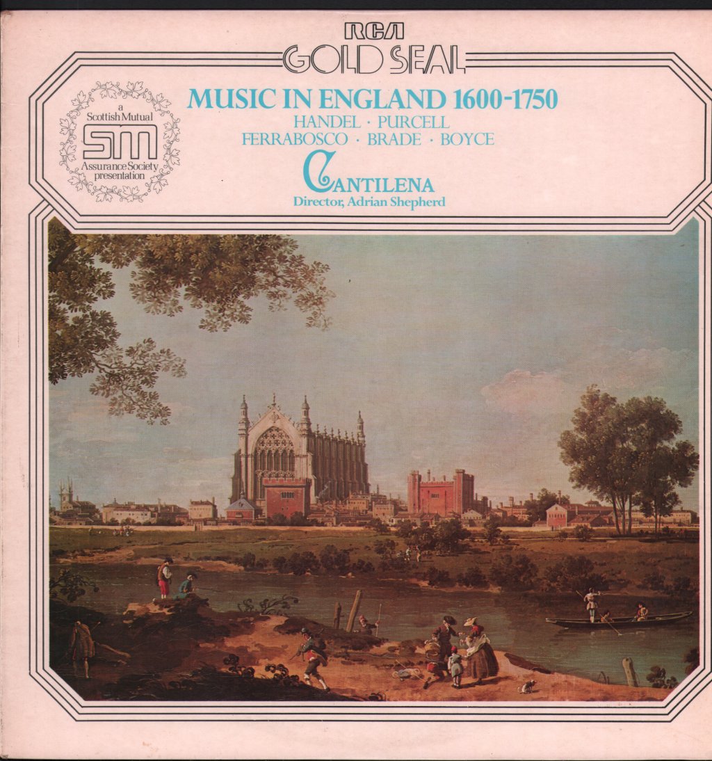 Cantilena / Adrian Shepherd - Music In England 1600-1750 - Lp