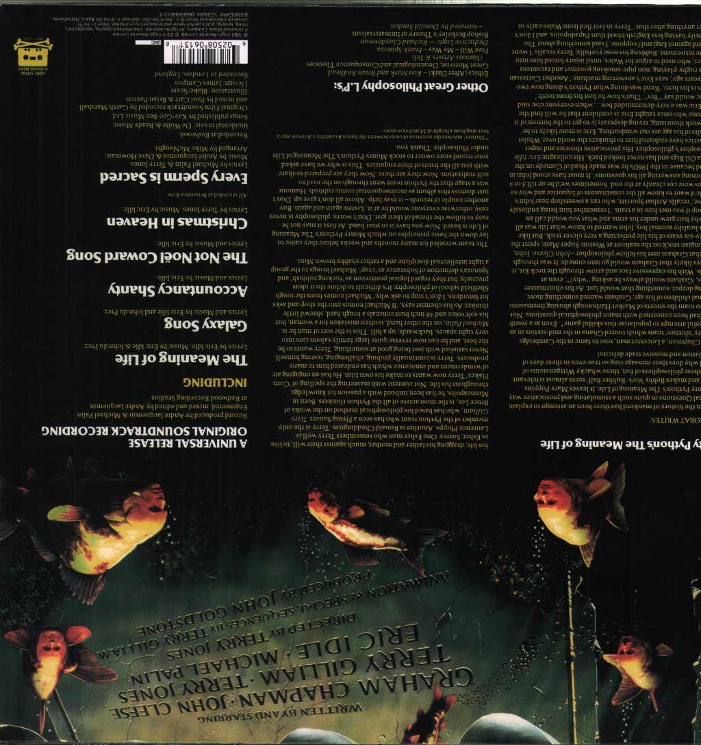 Monty Python - Monty Python's The Meaning Of Life - Lp