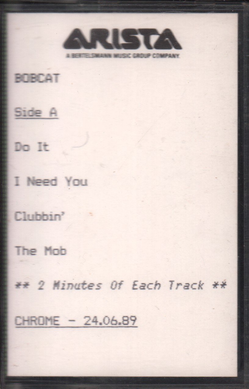 Bobcat - Do It - Cassette