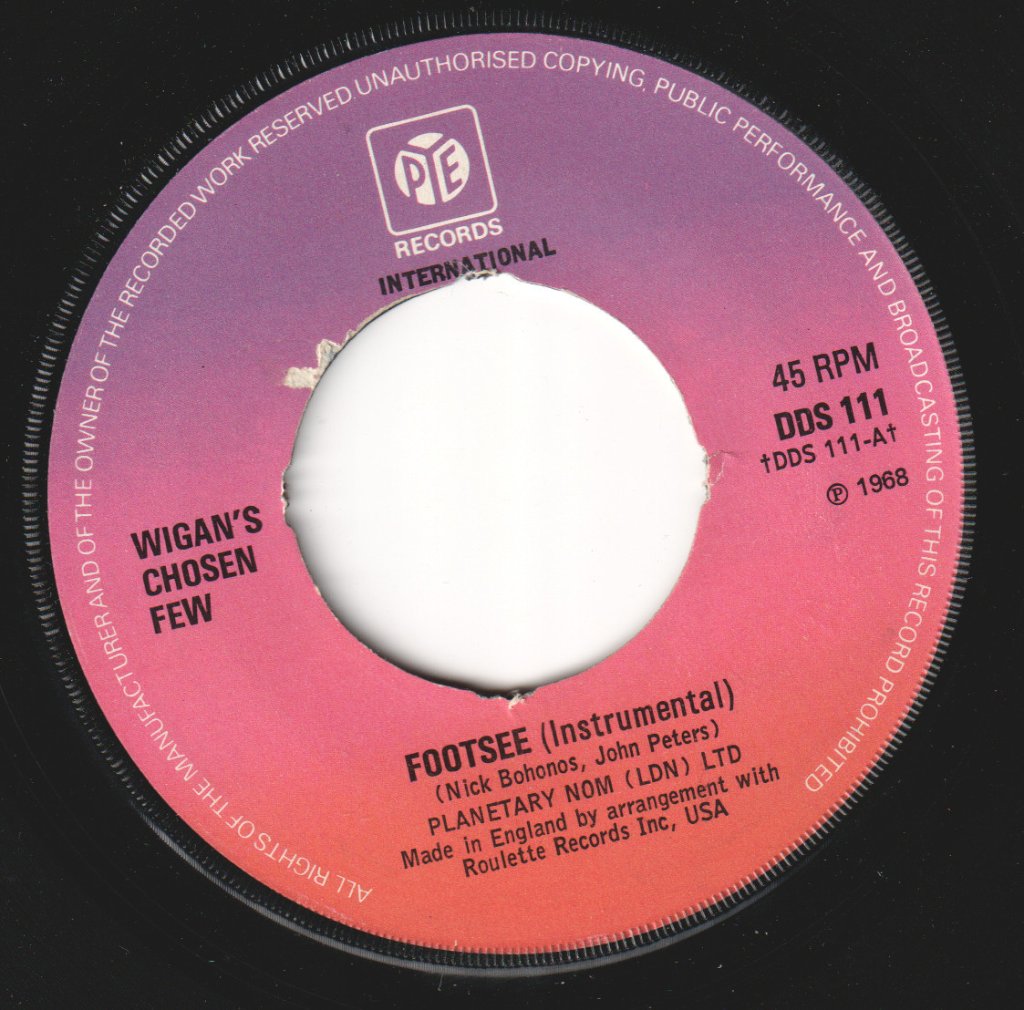 Wigan's Chosen Few / Chuck Wood - Footsee/7 Days Too Long - 7 Inch