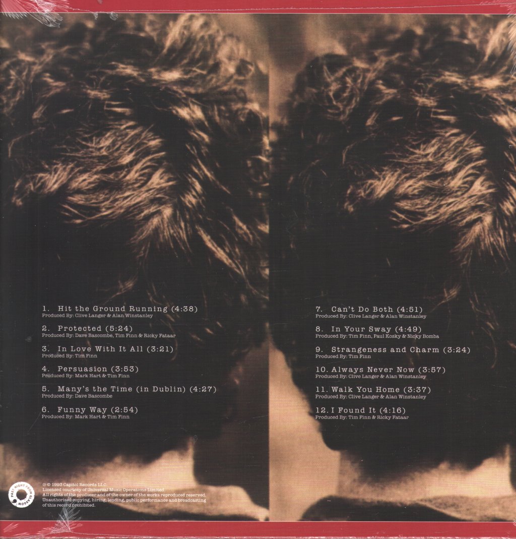 Tim Finn - Before & After - Lp