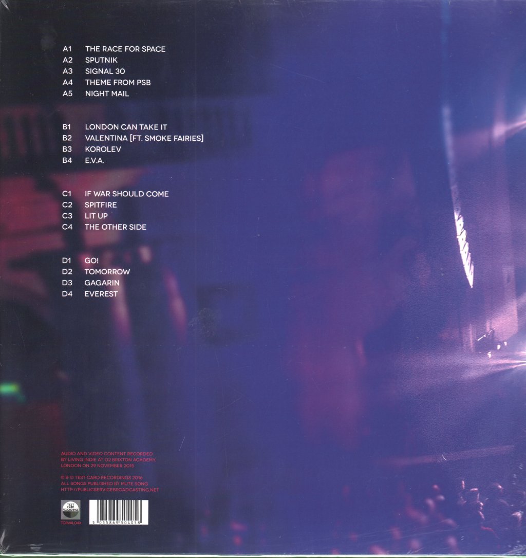 Public Service Broadcasting - Live At Brixton - Double Lp