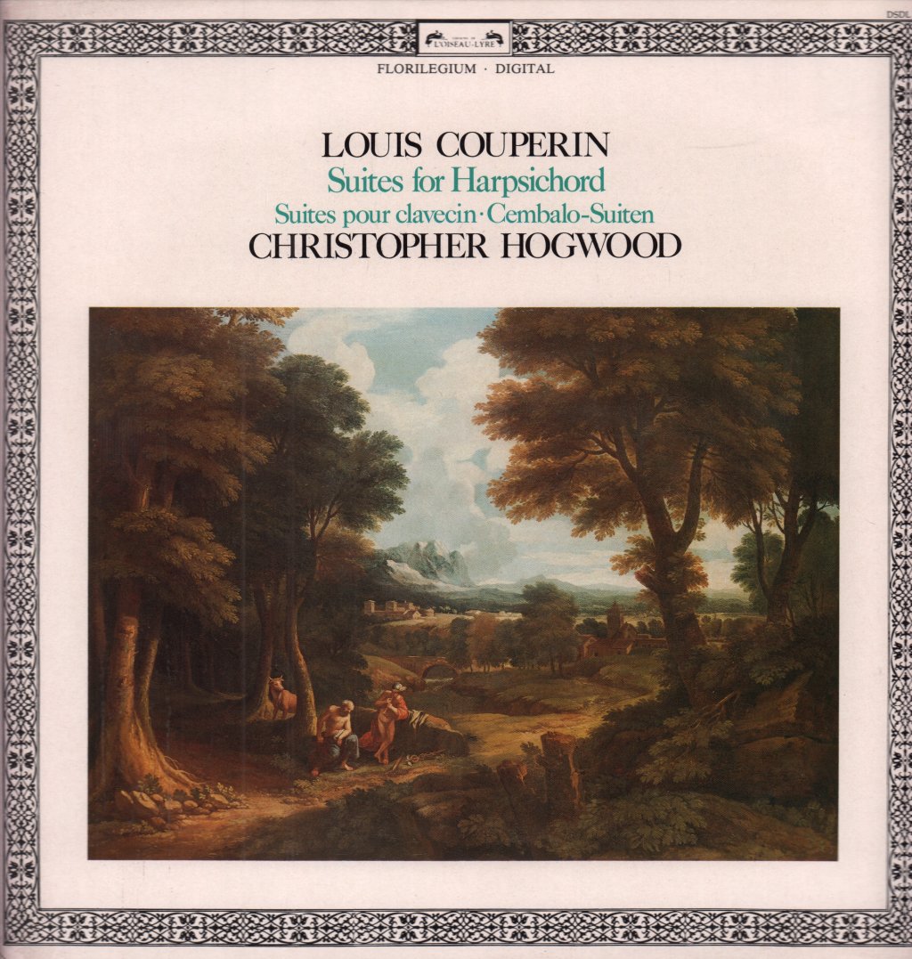 Christopher Hogwood - Louis Couperin Suites For Harpsichord - Lp