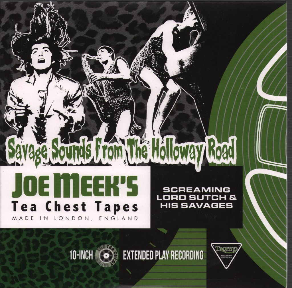 Screaming Lord Sutch and His Savages - Savage Sounds From the Holloway Road - Joe Meek's Tea Chest Tapes - 10 Inch