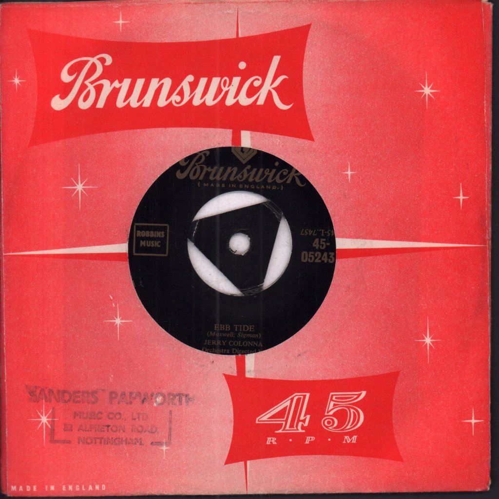 Jerry Colonna - Ebb Tide - 7 Inch