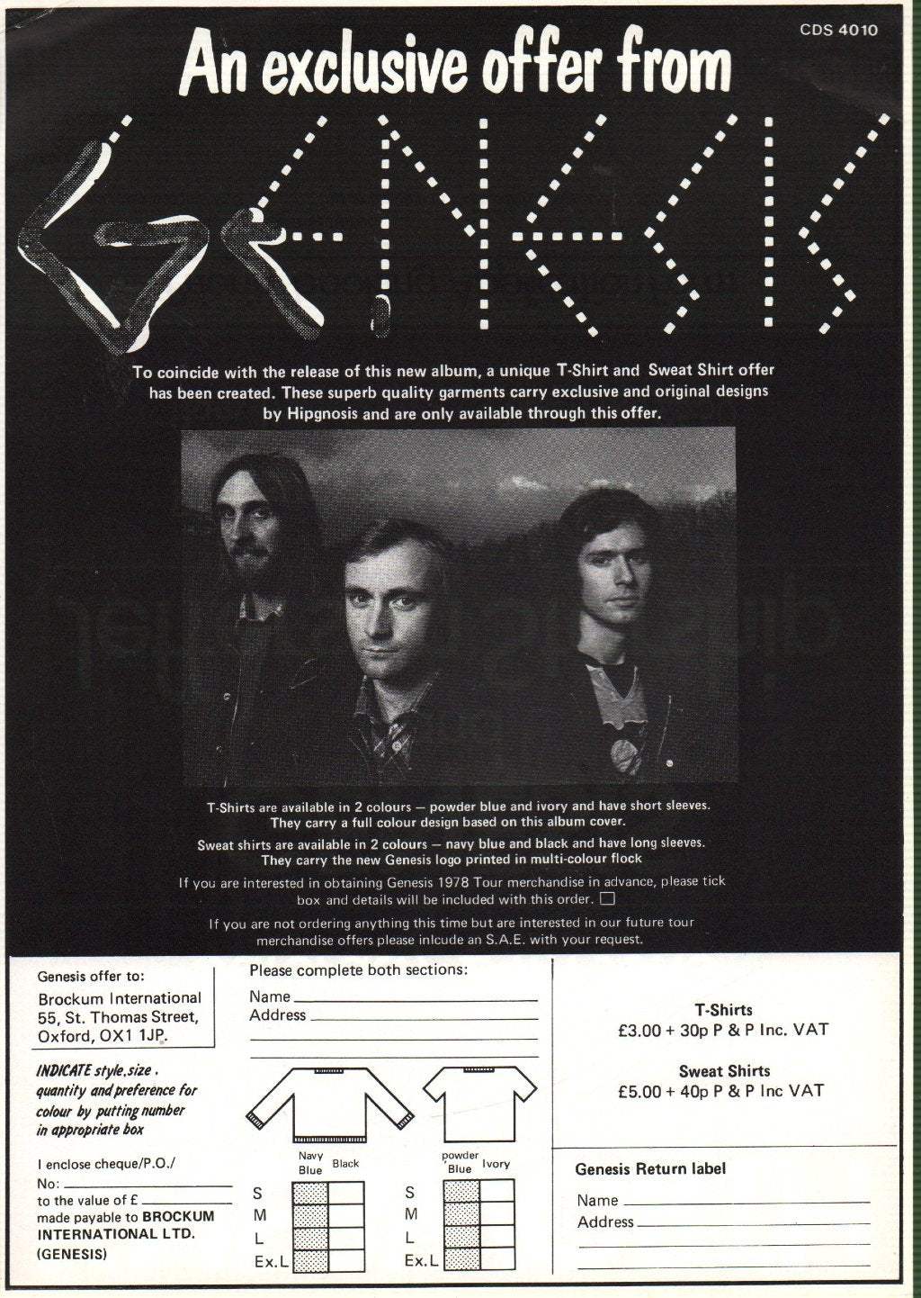 Genesis - And Then There Were Three - Lp