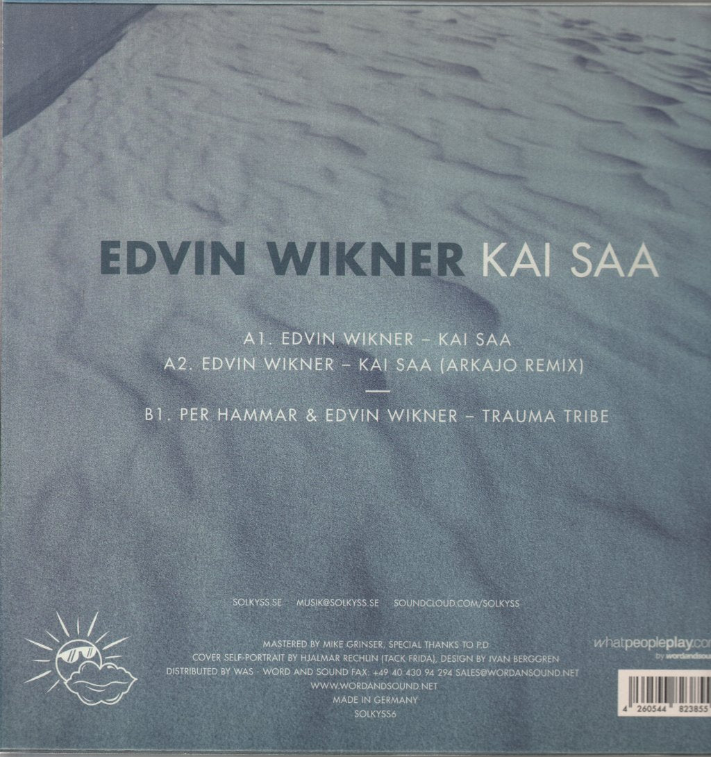 Edvin Wikner - Kai Saa - 12 Inch