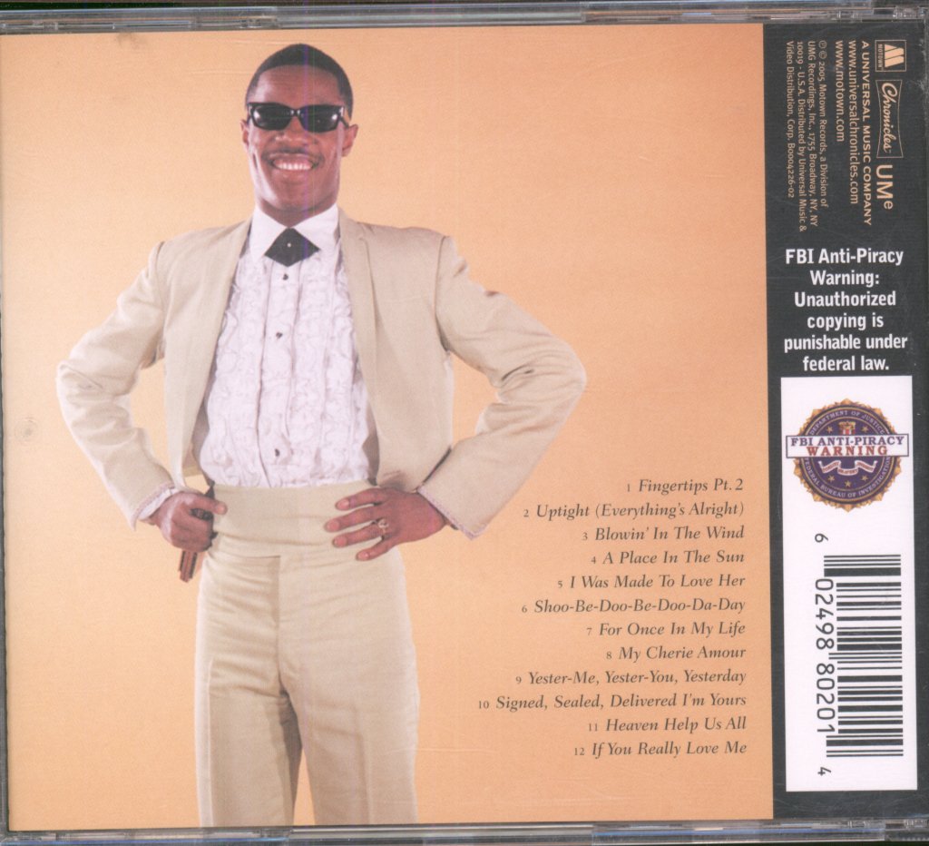 Stevie Wonder - Best Of Stevie Wonder - Cd