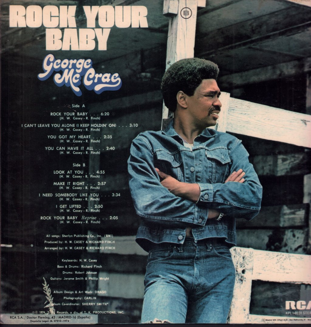 George McCrae - Rock Your Baby - Lp