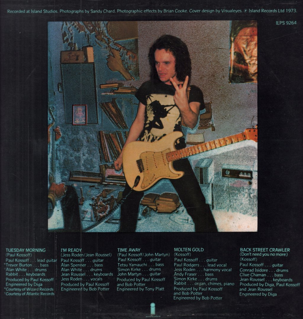 Paul Kossoff - Back Street Crawler - Lp