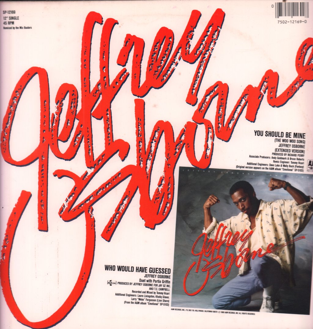 Jeffrey Osborne - You Should Be Mine - 12 Inch