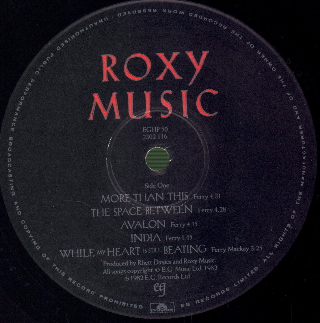 Roxy Music - Avalon - Lp