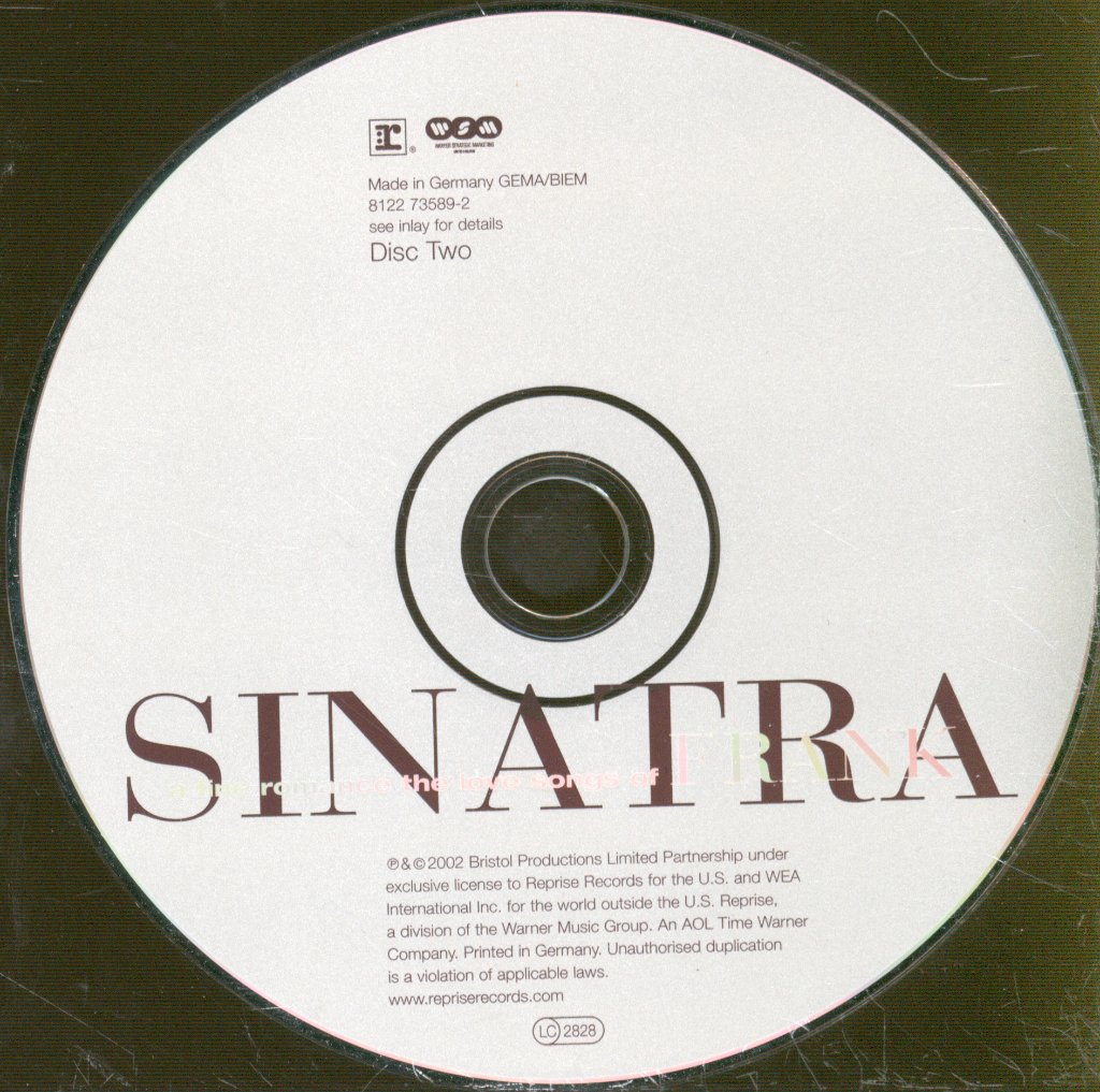 Frank Sinatra - A Fine Romance - The Love Songs Of Frank Sinatra - Double Cd