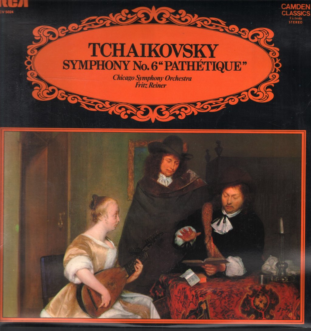 Fritz Reiner / Chicago Symphony Orchestra - Tchaikovsky - Symphony No. 6 "Pathétique" - Lp