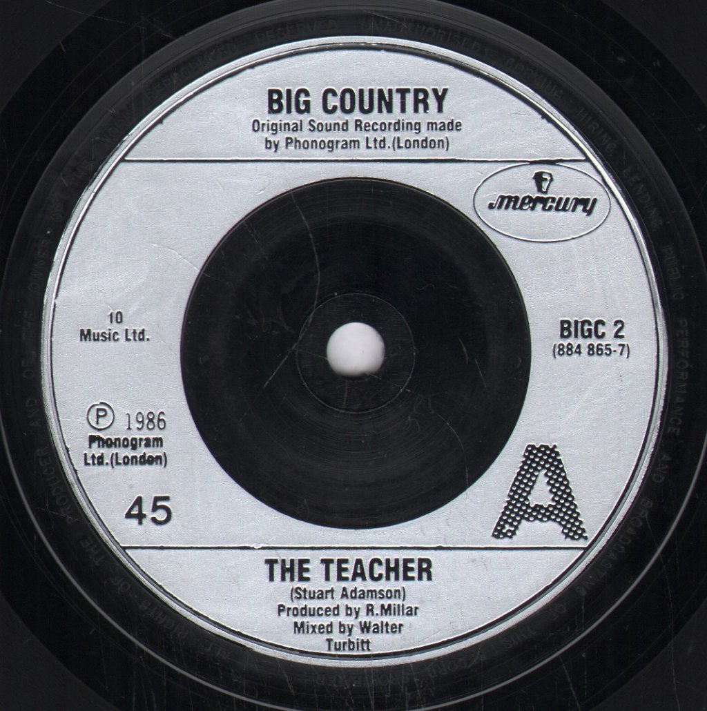 Big Country - Teacher - 7 Inch