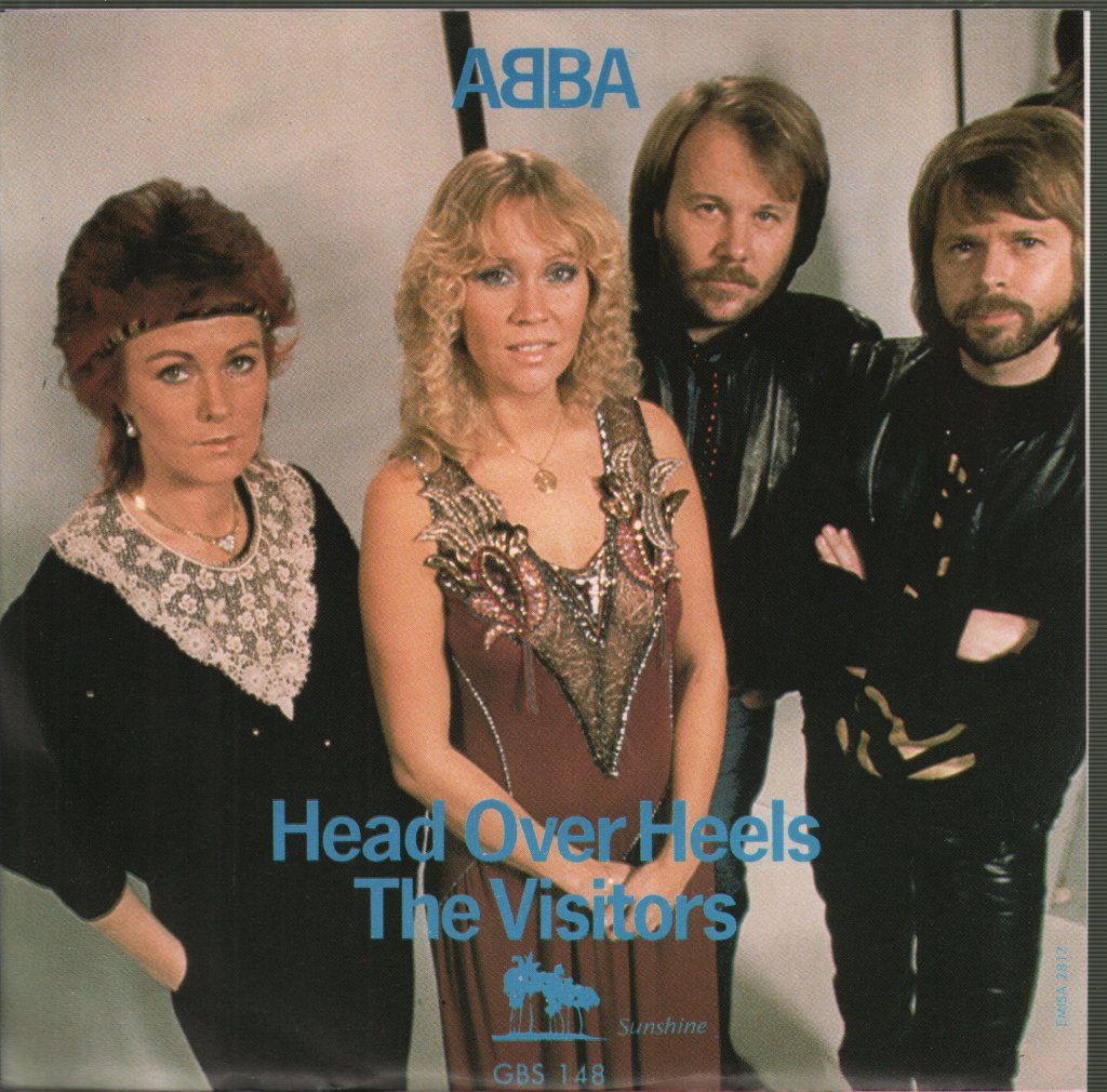 ABBA - Head Over Heels / The Visitors - 7 Inch