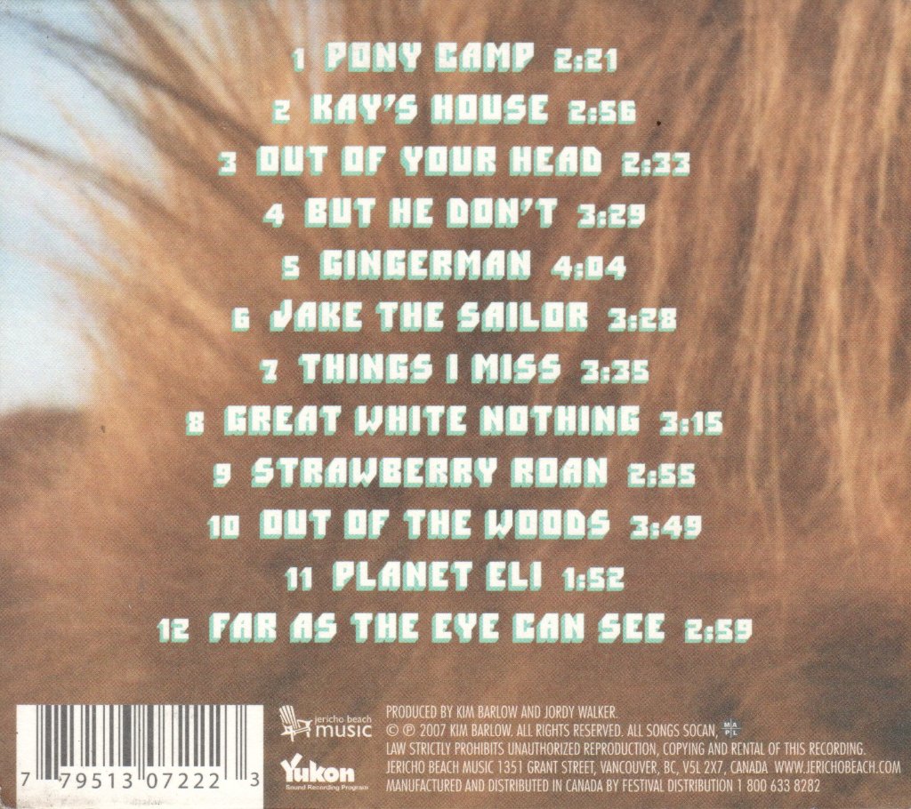 Kim Barlow - Champ - Cd