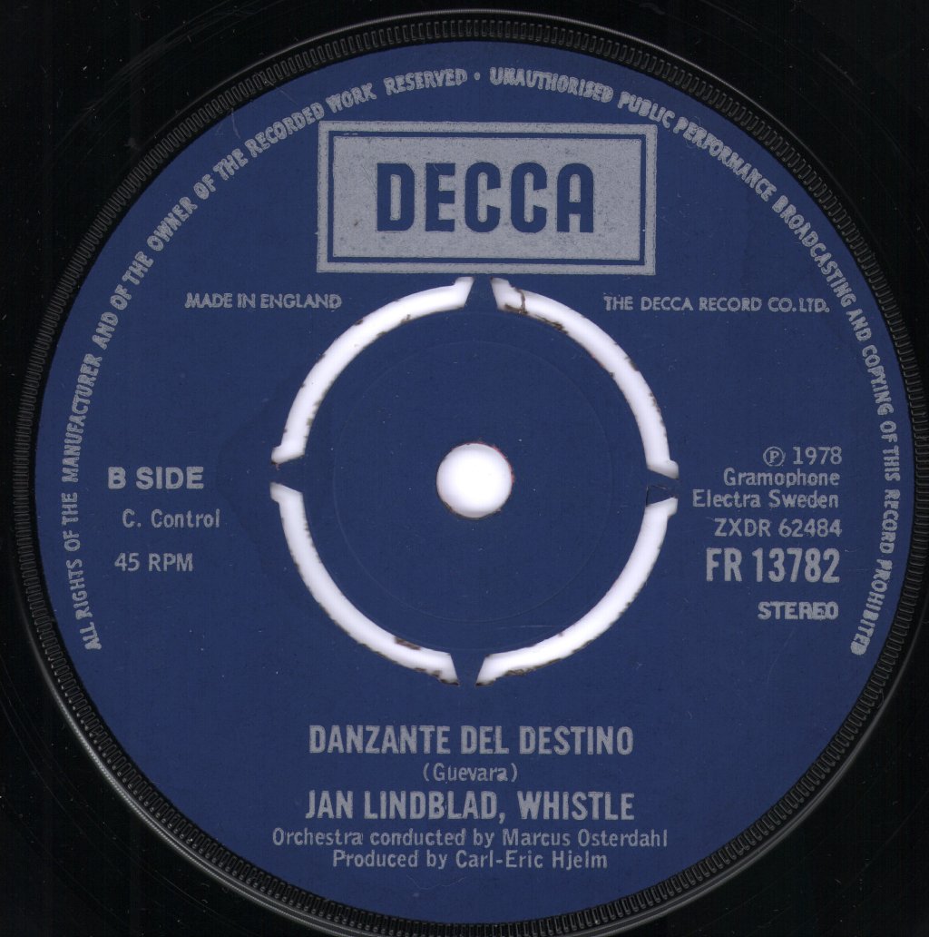 Jan Lindblad Whistle - Shenandoah - 7 Inch