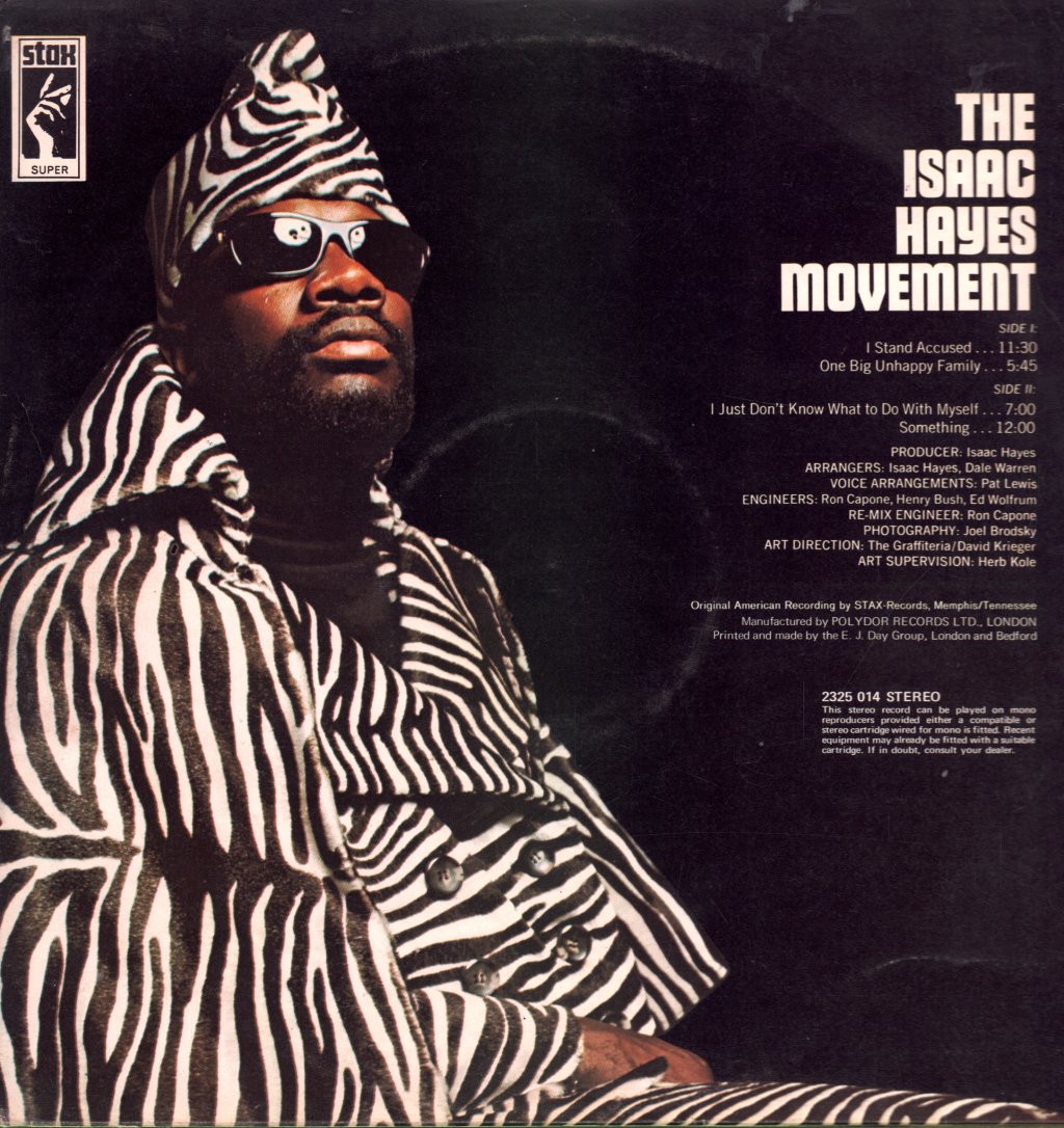 Isaac Hayes - Isaac Hayes Movement - Lp