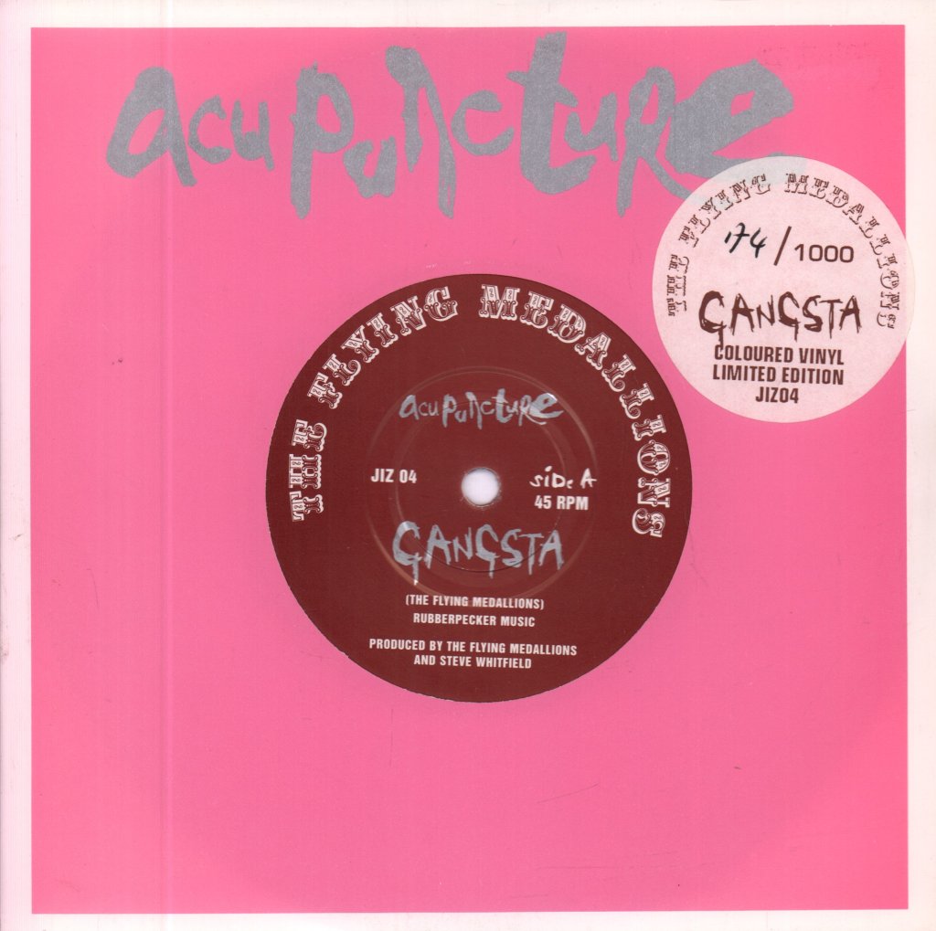 Flying Medallions - Gangsta - 7 Inch