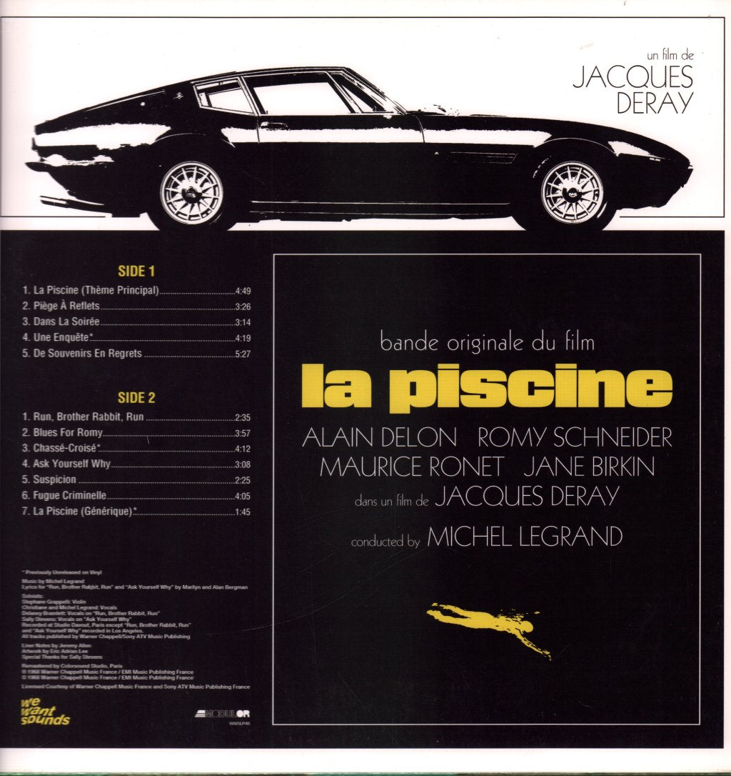 Michel Legrand - La Piscine (Bande Originale Du Film) - Lp