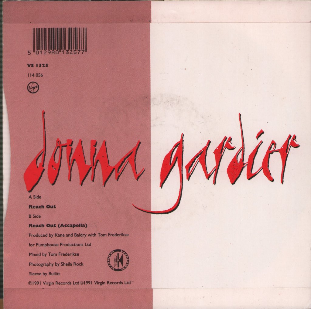 Donna Gardier - Reach Out - 7 Inch