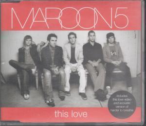 Maroon 5 - This Love - Cd