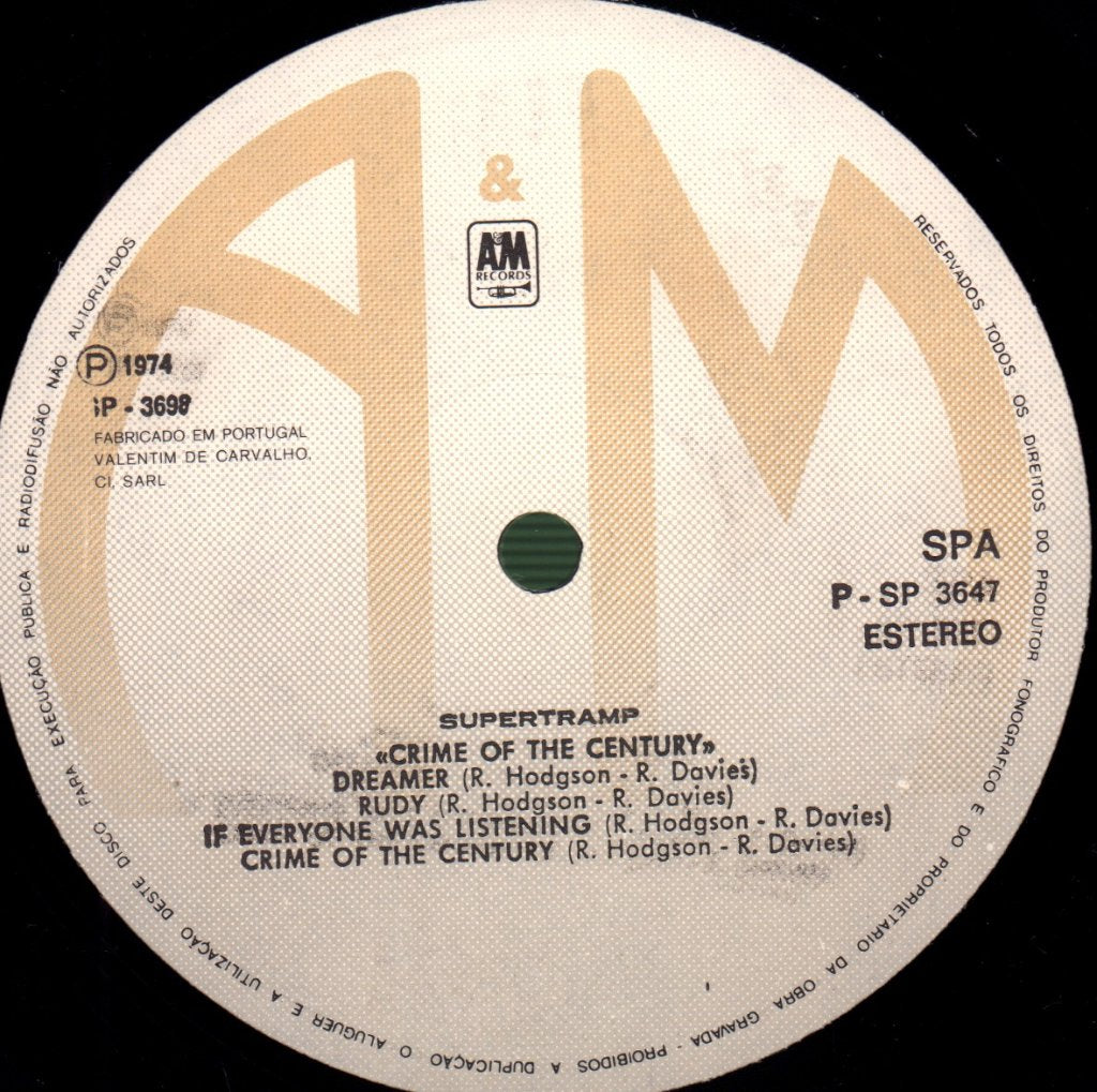 Supertramp - Crime Of The Century - Lp