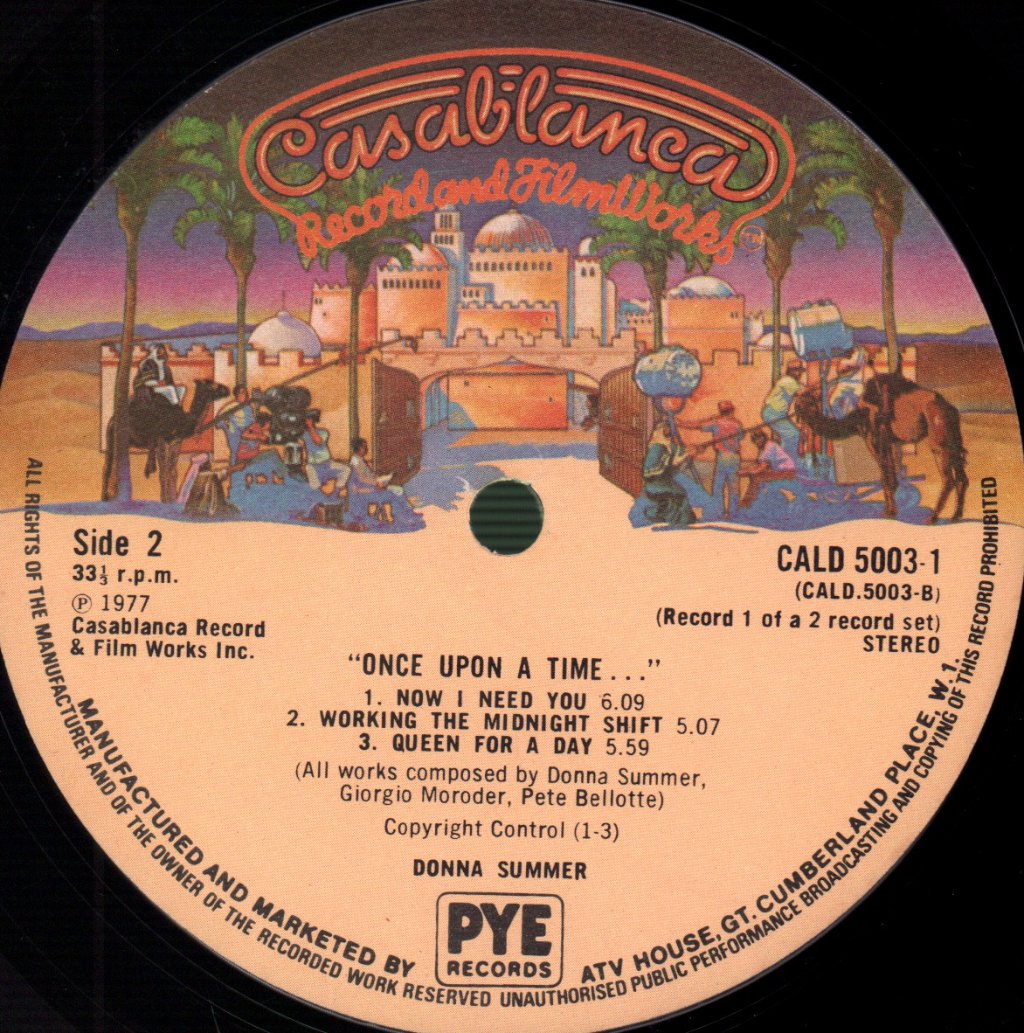 Donna Summer - Once Upon A Time - Double Lp