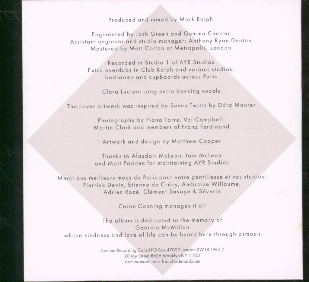 Franz Ferdinand - Human Fear - Cd