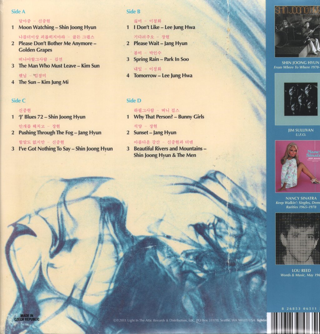 Shin Joong Hyun - Beautiful Rivers And Mountains: The Psychedelic Rock Sound Of South Korea's Shin Joong Hyun 1958-1974 - Double Lp