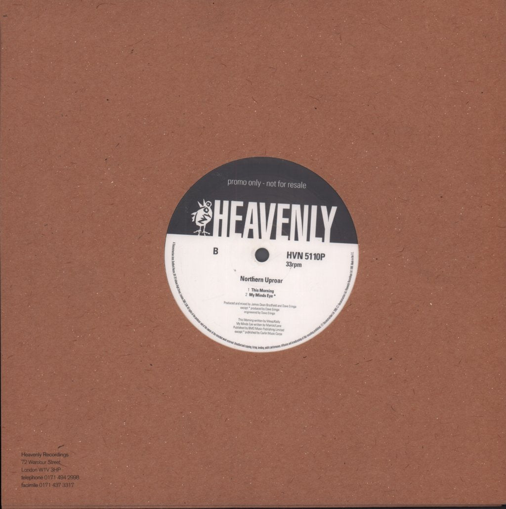 Northern Uproar - From A Window - 10 Inch