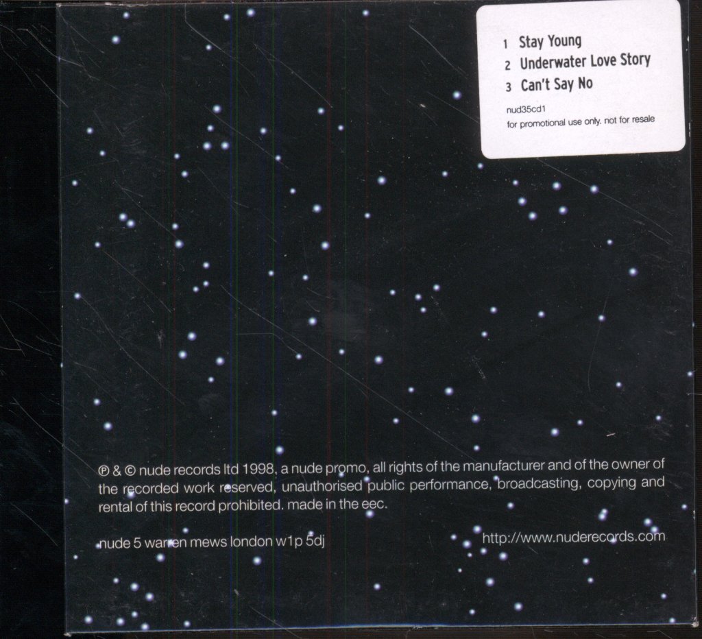 Ultrasound (Alt Rock) - Stay Young - Cd