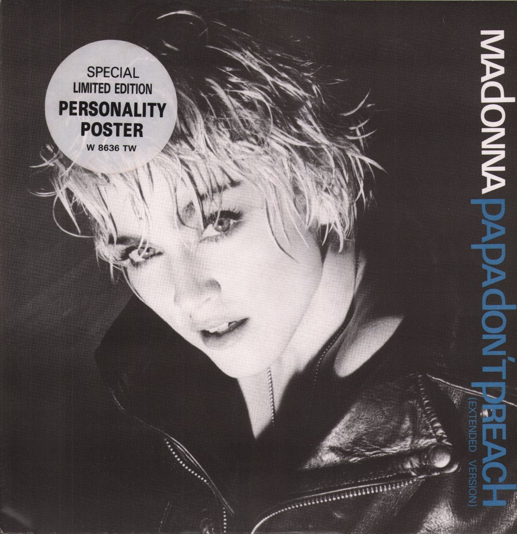 Madonna - Papa Don't Preach (Extended Version) - 12 Inch