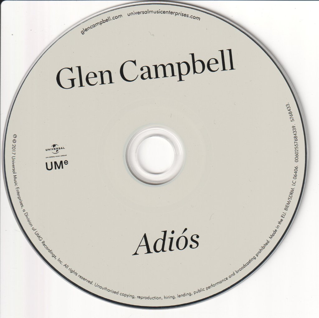 Glen Campbell - Adios - Double Cd
