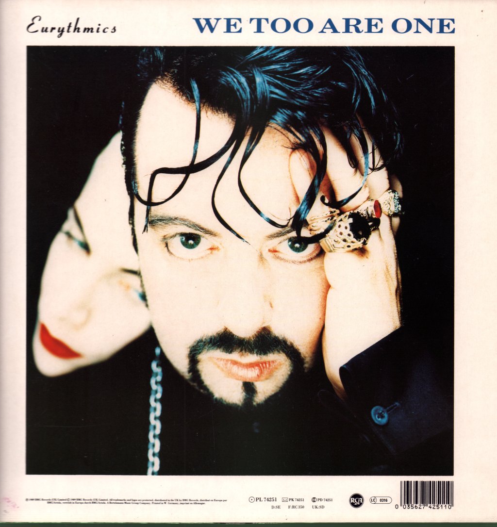 Eurythmics - We Too Are One - Lp