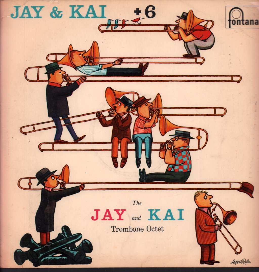 Jay and Kai Trombone Octet - Jay & Kai + 6 - Lp